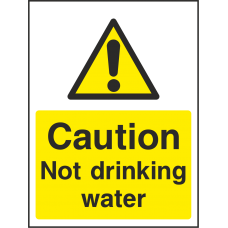 Caution Not Drinking Water